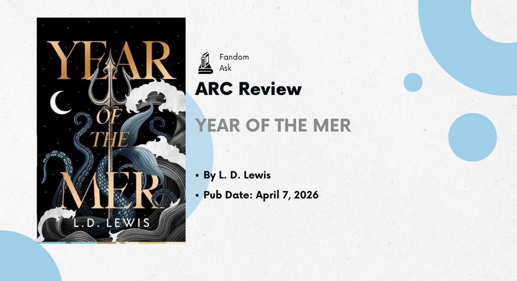 year of the mer by LD LEWIS book review from fandomask.COM