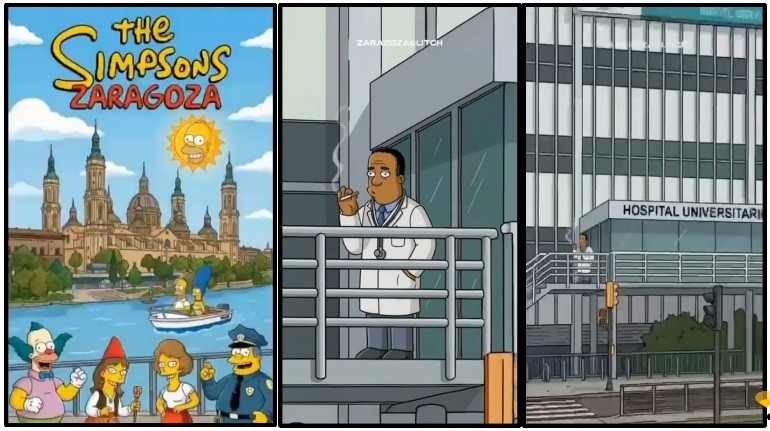 Los simpson en Zaragoza