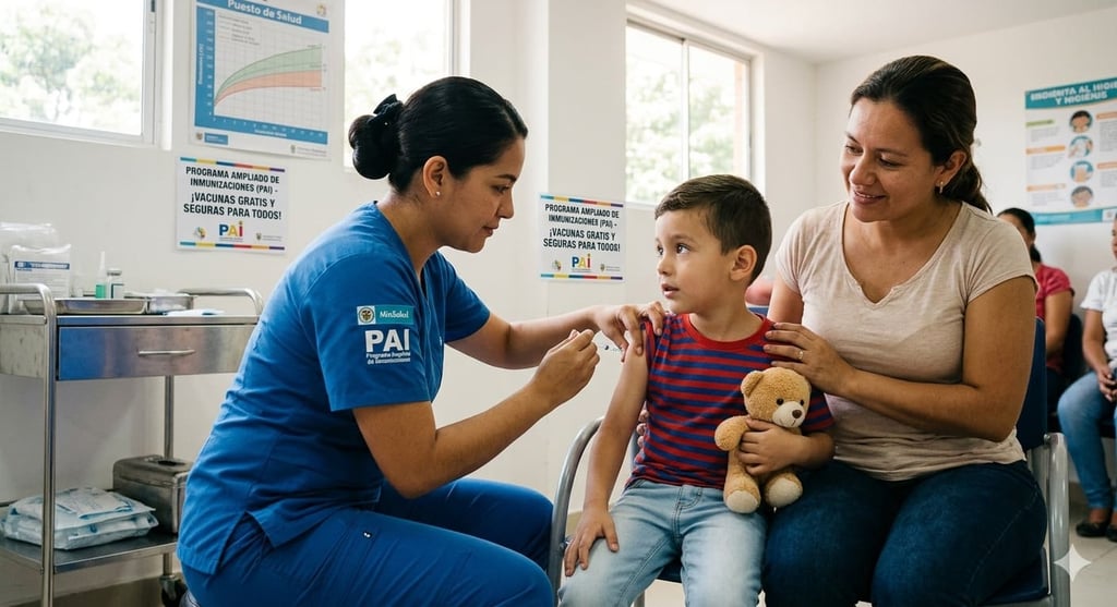 vacunas recomendables para completar el esquema PAI