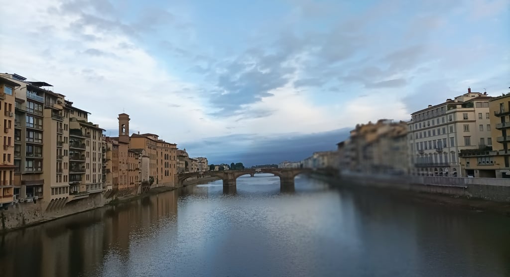 Early morning over the Arno