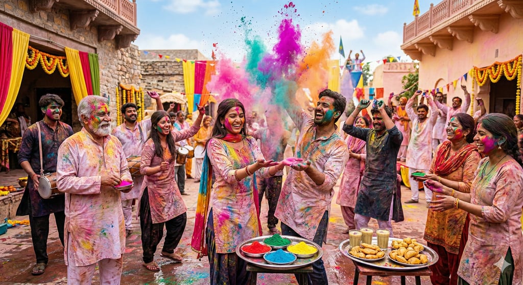 Holi: the festival of colours, why we celebrate holi? what it is?