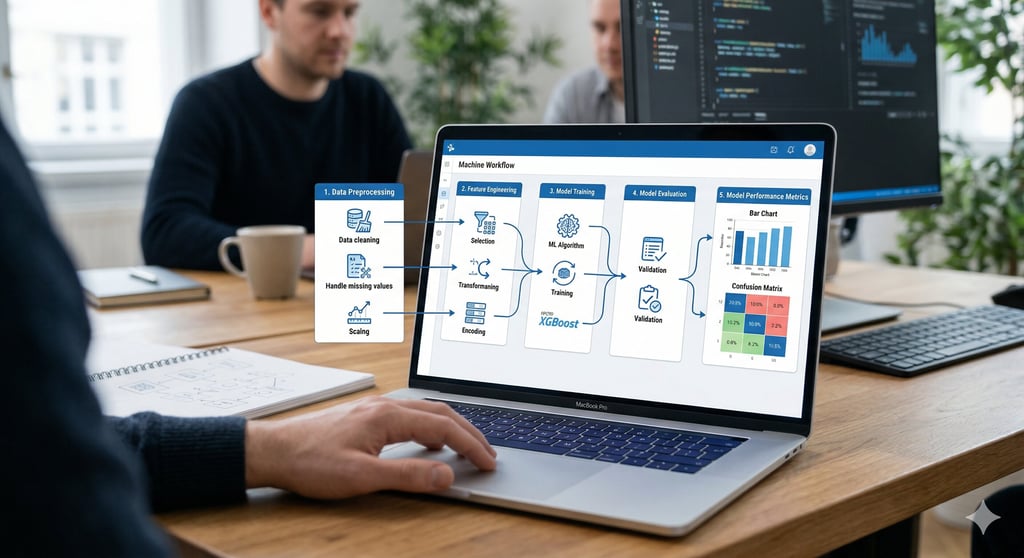 How to Build a Machine Learning Model from Scratch (Simple Step-by-Step Guide)