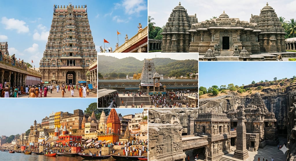 Top 5 Temple-Rich States in India: Culture, History & Spiritual Significance Explained.