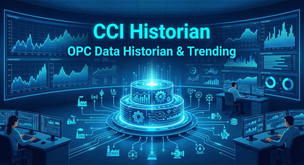 CCI Historian, Control consulting, real-time data historian , data visualisation