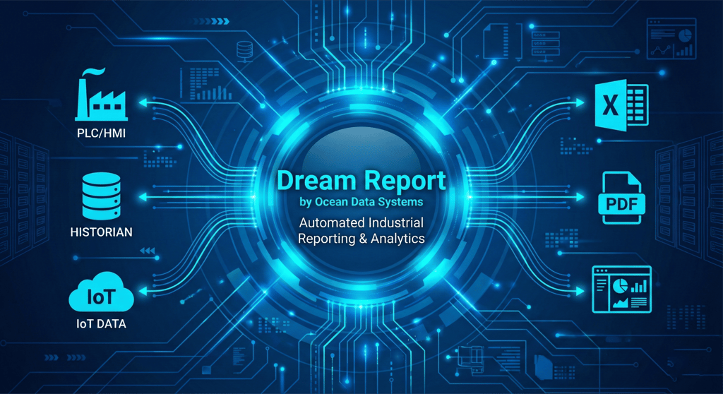 Ocean Data Systems' Dream Report is a "programming-free" automated reporting and dashboarding soluti