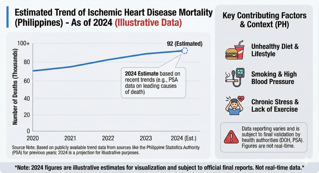 Heart attack problems in the Philippines