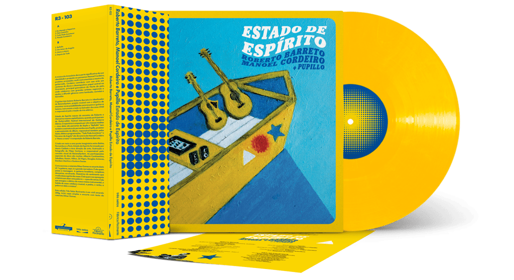 Roberto Barreto, Manoel Cordeiro e Pupillo lançam "Estado de Espírito" em vinil