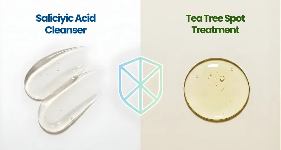 Tea Tree Oil and Saliciyic acid