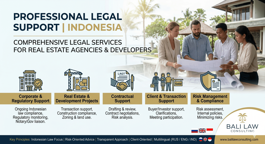 Legal Support for Real Estate Agencies and Developers