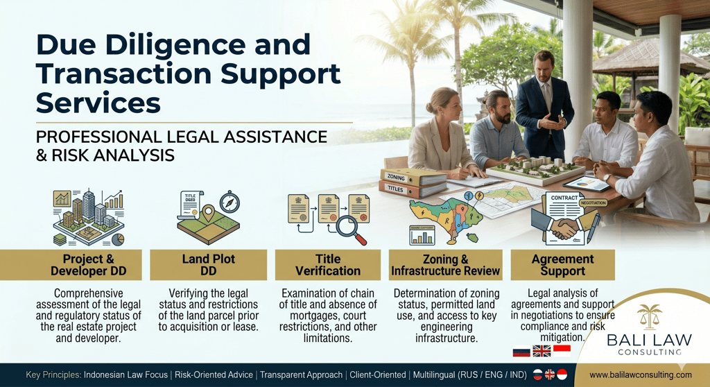 Due Diligence and Transaction Support ServicesDue Diligence and Transaction Support Services