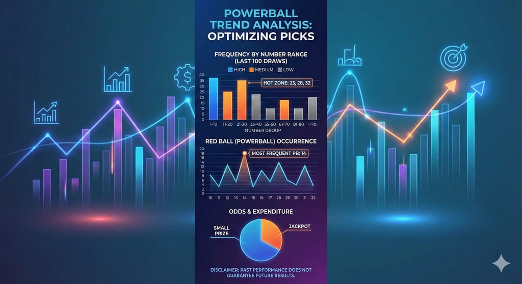 Powerball trend analysis chart