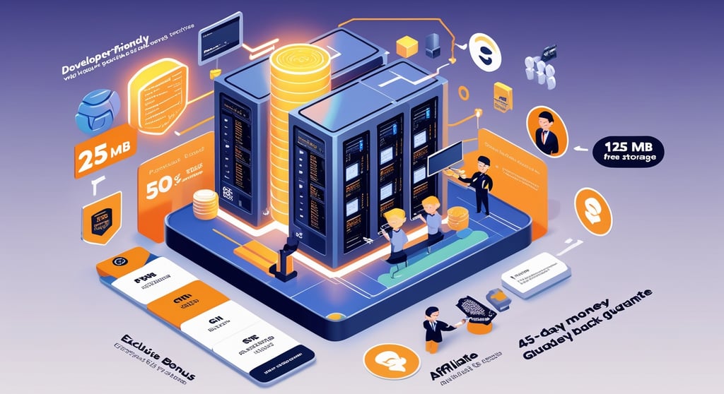 a big data center with a lot of data and information about WebHostMost