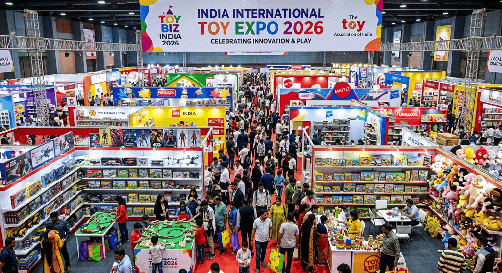 Toy Industry Trade Show from July 4–7, 2026 at Bharat M 