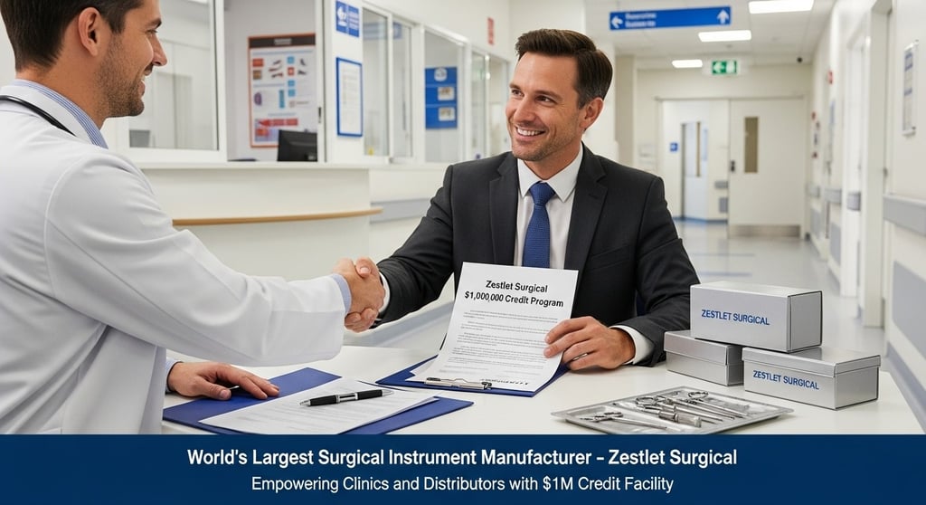 Zestlet Surgical Launches $1M Credit Program for Clinics and Distributors — Empowering Global Health