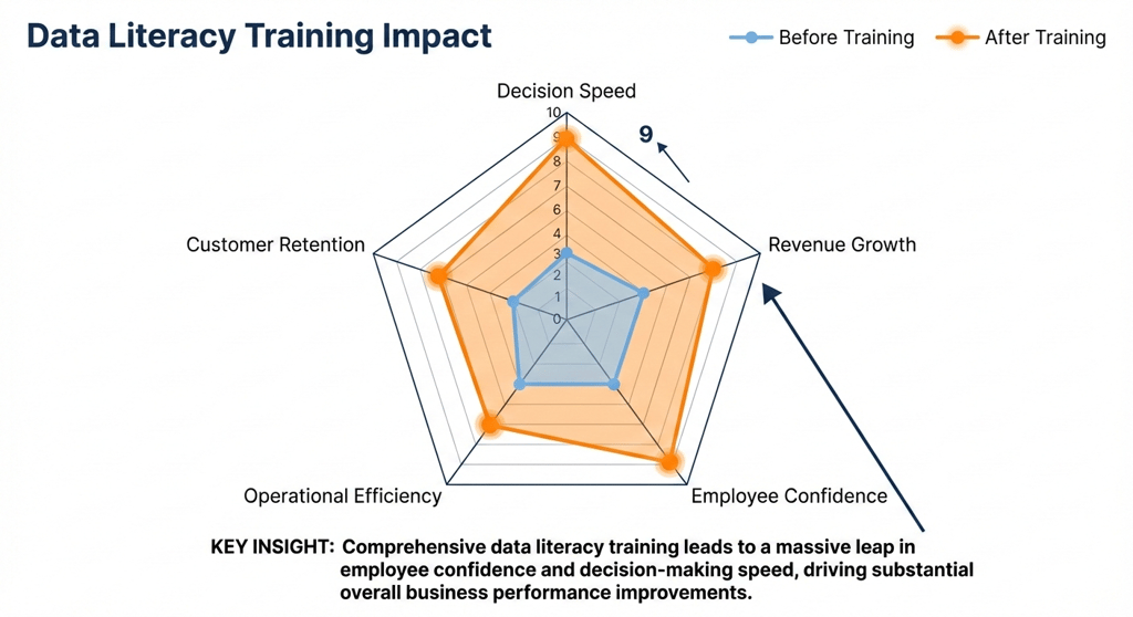 Data literacy training impact