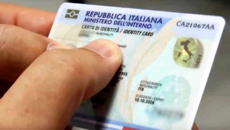 carta identidad italiana desde chile