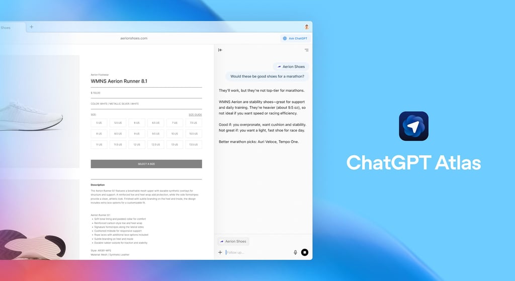 OpenAI lança o navegador ChatGPT Atlas para macOS — e promete versões para Windows, Android e iOS!