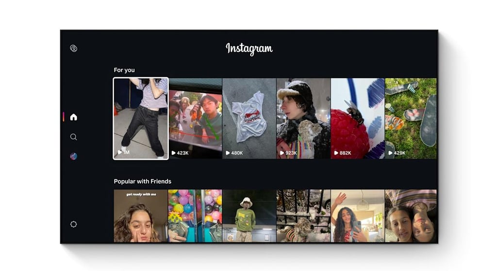 Instagram lança aplicativo para Fire TV focado em Reels