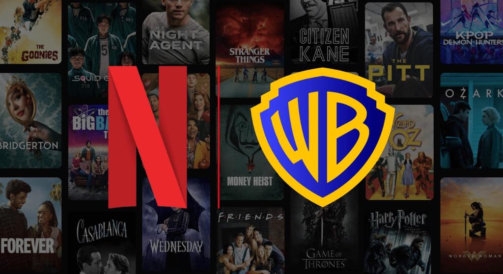 Netflix anuncia compra histórica da Warner Bros. por US$ 82,7 bilhões