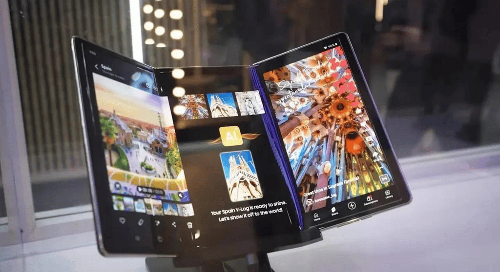 Samsung apresentará telefone tri-dobrável Galaxy Z TriFold na cúpula da APEC