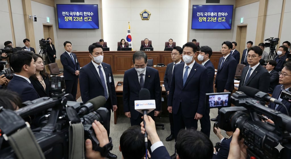 Former South Korean P.M. gets 23 Years Jail Term
