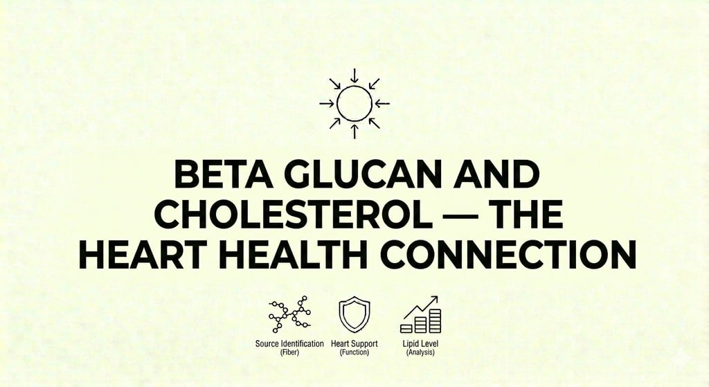 Beta-Glucan and Cholesterol