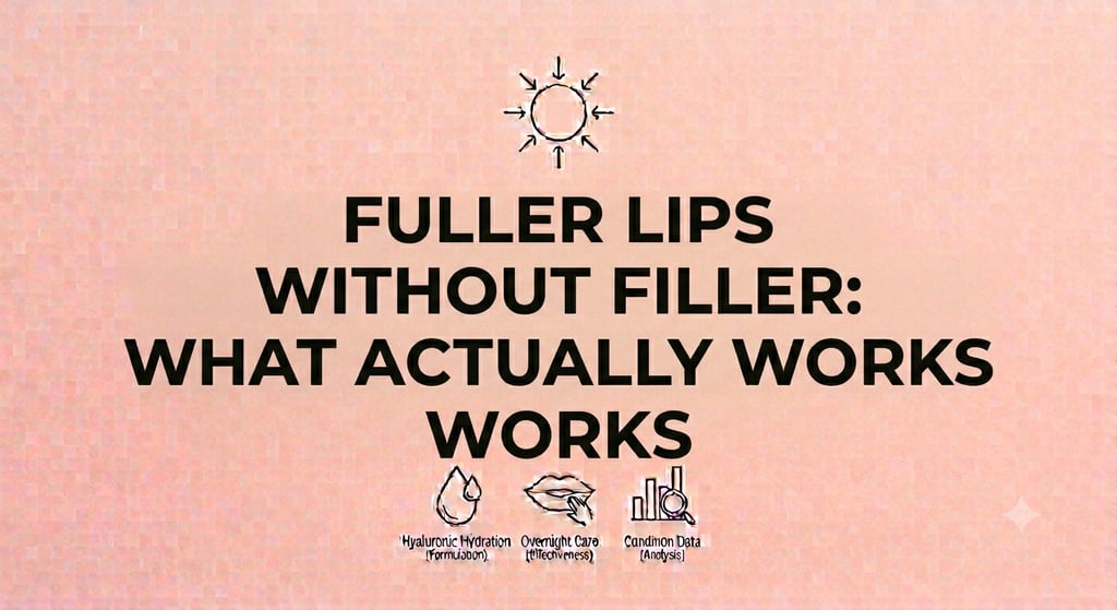 Fuller Lips Without Filler: What Actually Works