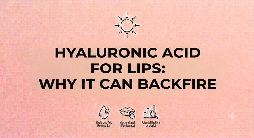 Hyaluronic Acid for Lips Why It Can Backfire