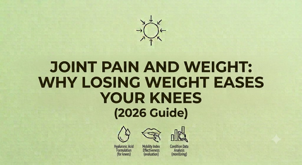 Joint Pain and Weight Why Losing Weight Eases Your Knees