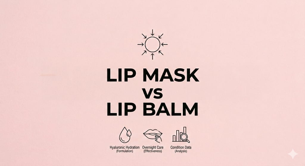 Lip Mask vs Lip Balm