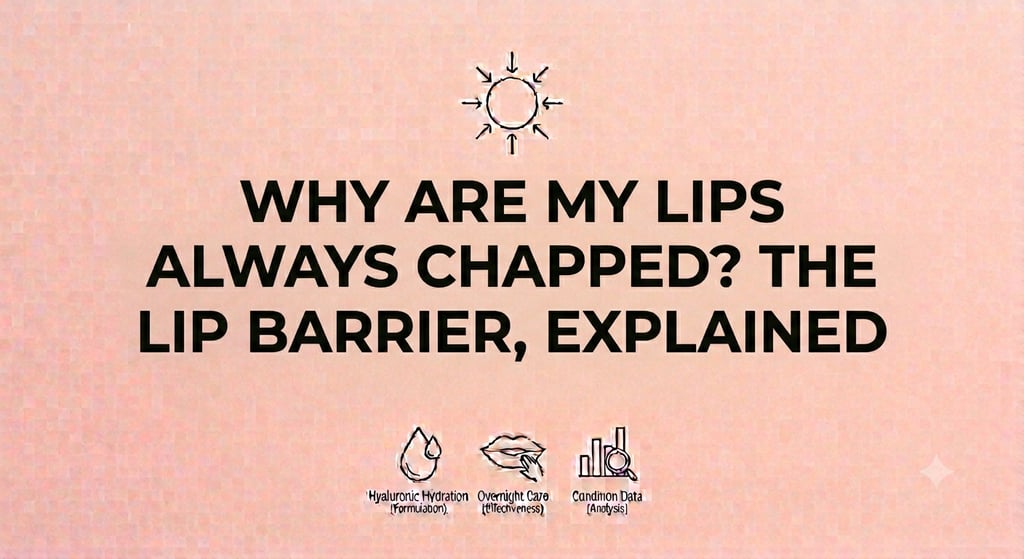Why Are My Lips Always Chapped The Lip Barrier, Explained
