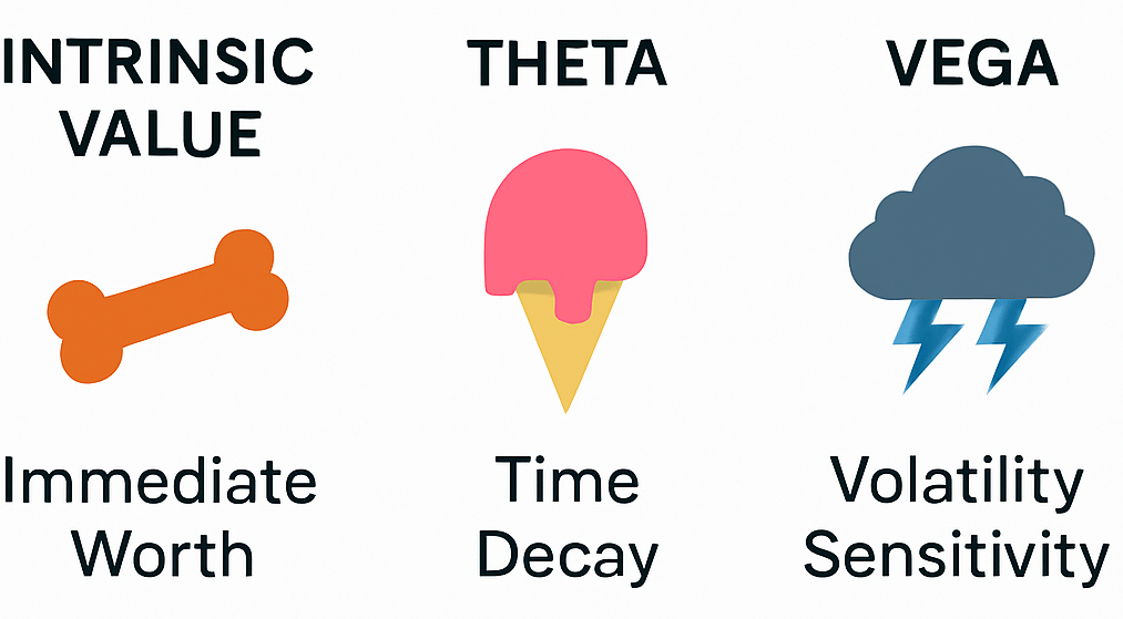 Options Greek Illustration