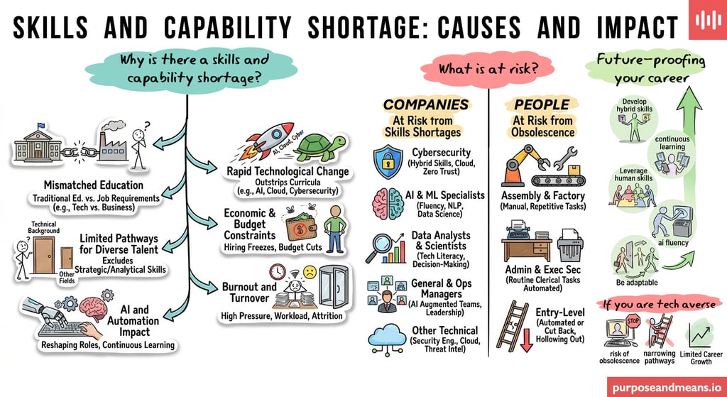 Skills and capability shortage