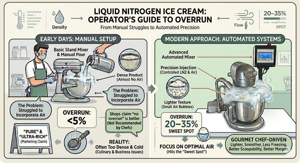 Nitro Mixer ice cream