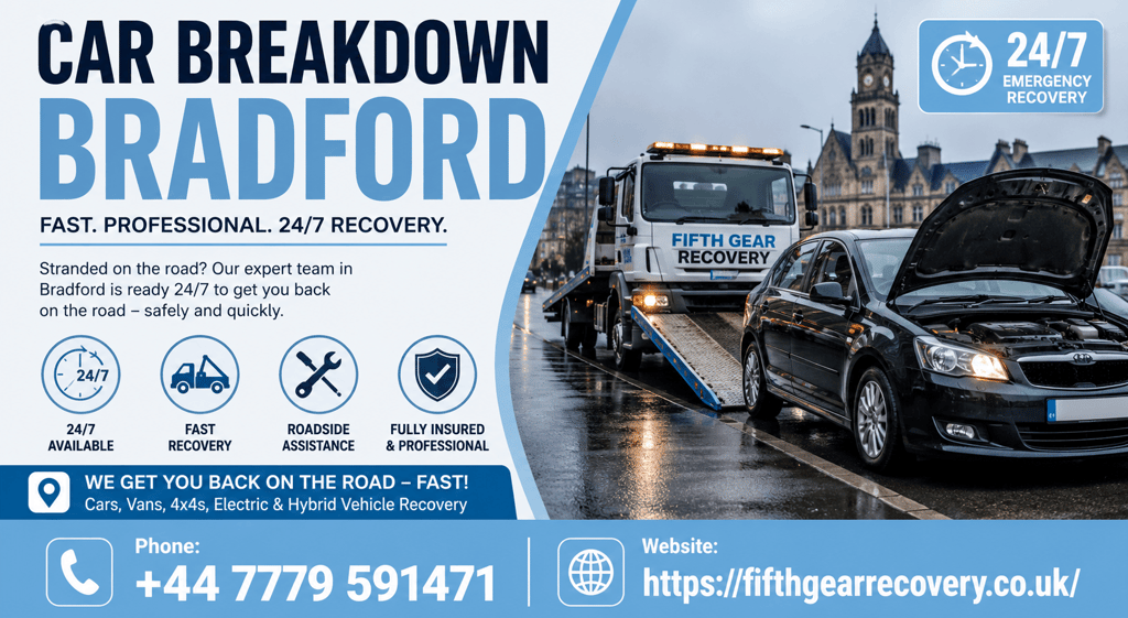 car breakdown Bradford
