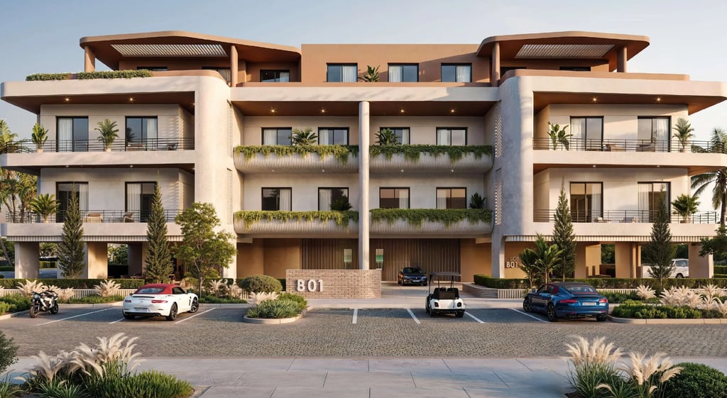 Crescent Walk Marakez fully finished apartments in East Cairo