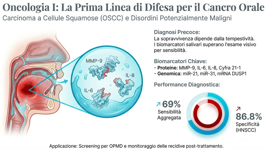 Biomarcatori Salivari nel Cancro Orale OSCC