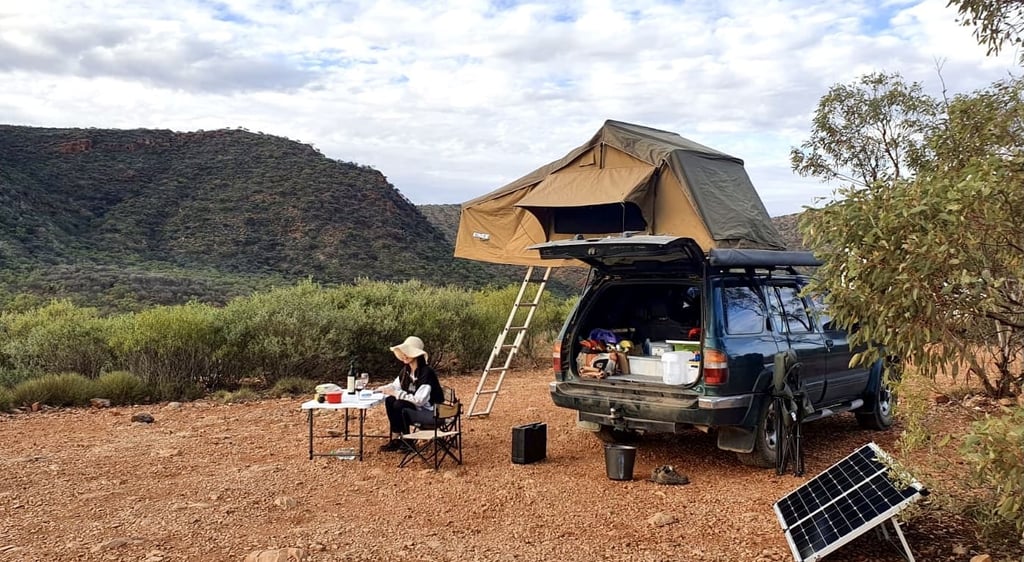 El coche con el que acampé en Australia