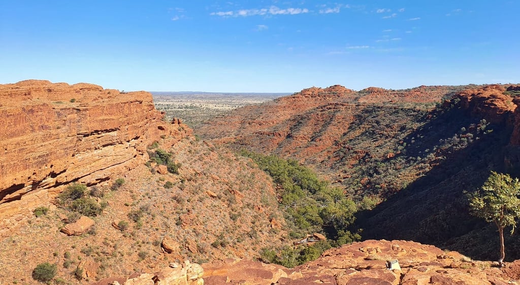 Kings canyon, en el centro de australia