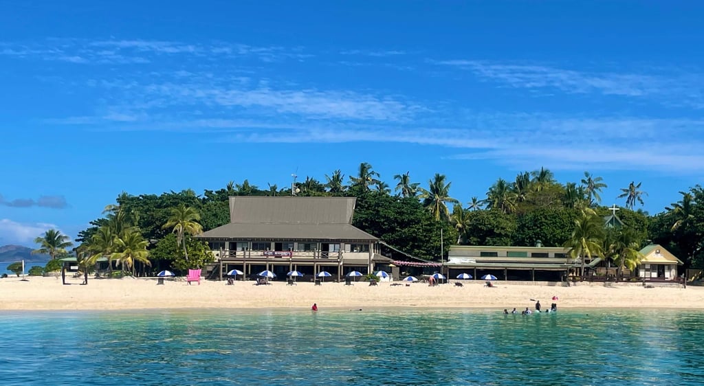 Beachcomber island en Fiyi