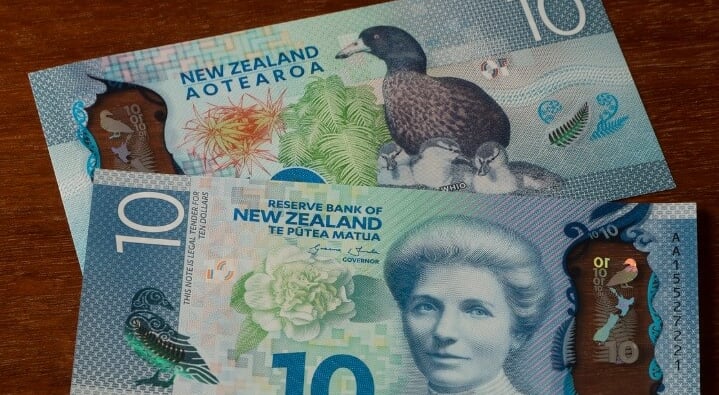 Billete de 10 dólares neozelandeses 