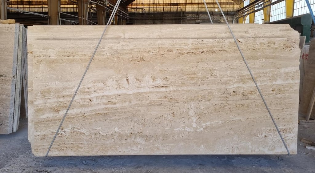 Płyty trawertyn, slaby trawertynowe beżowe