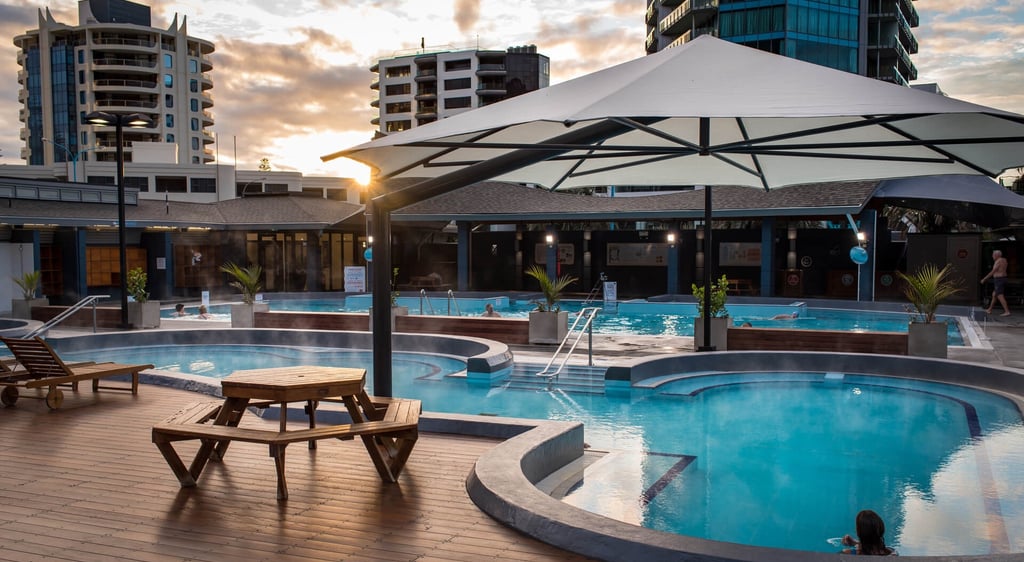 Las Hot Pools de Mount Maunganui