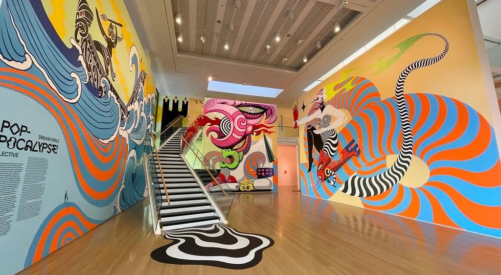 Exposición temporal en Tauranga Art Gallery