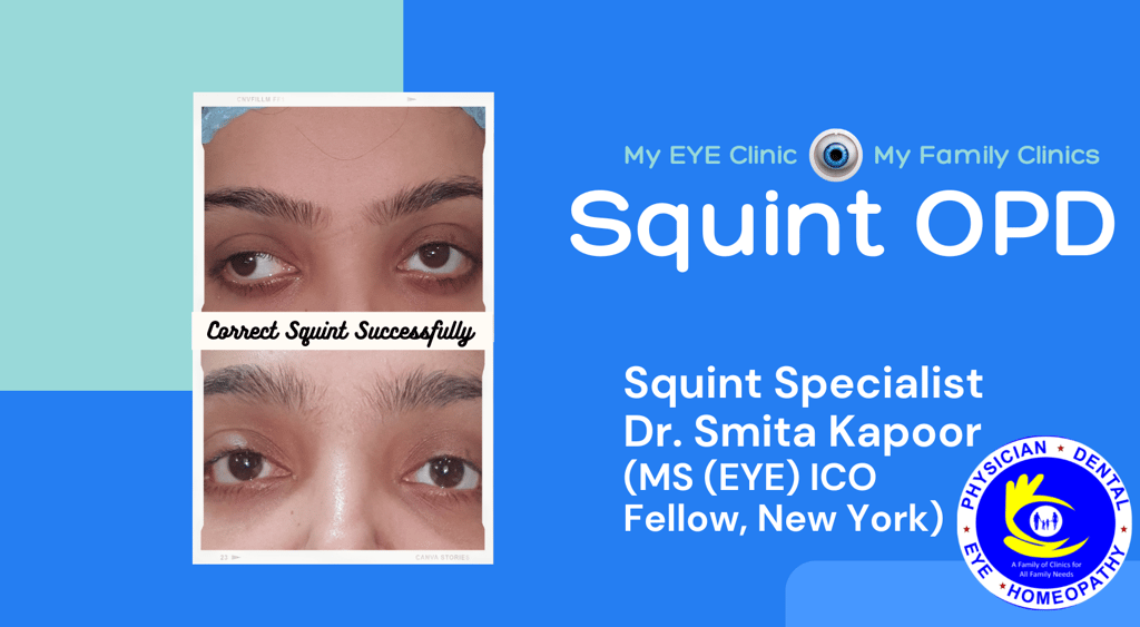 Best Squint Treatment using vision therapy and surgical management to preserve binocular vision