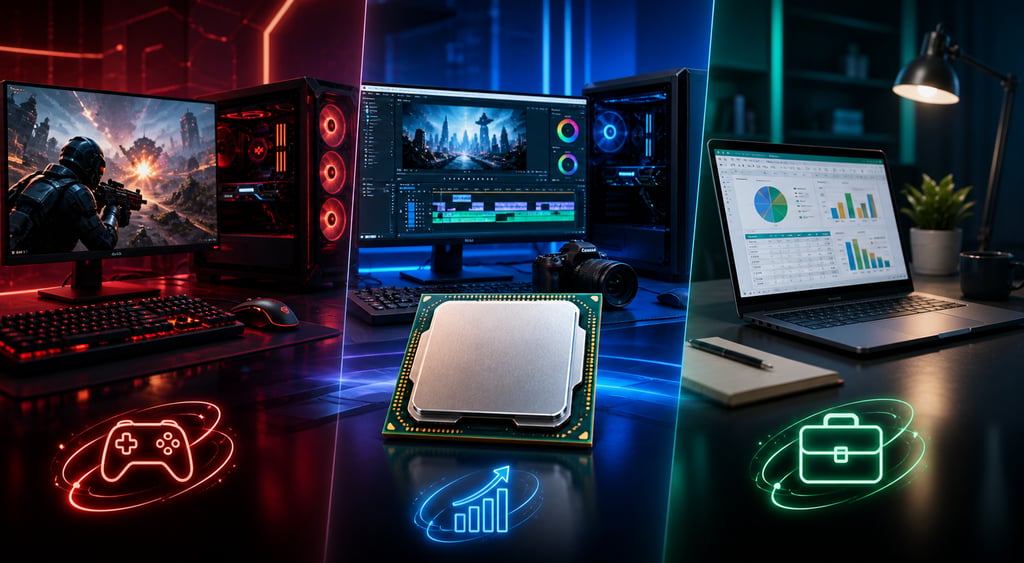 melhor processador para jogos trabalho e produtividade em 2026