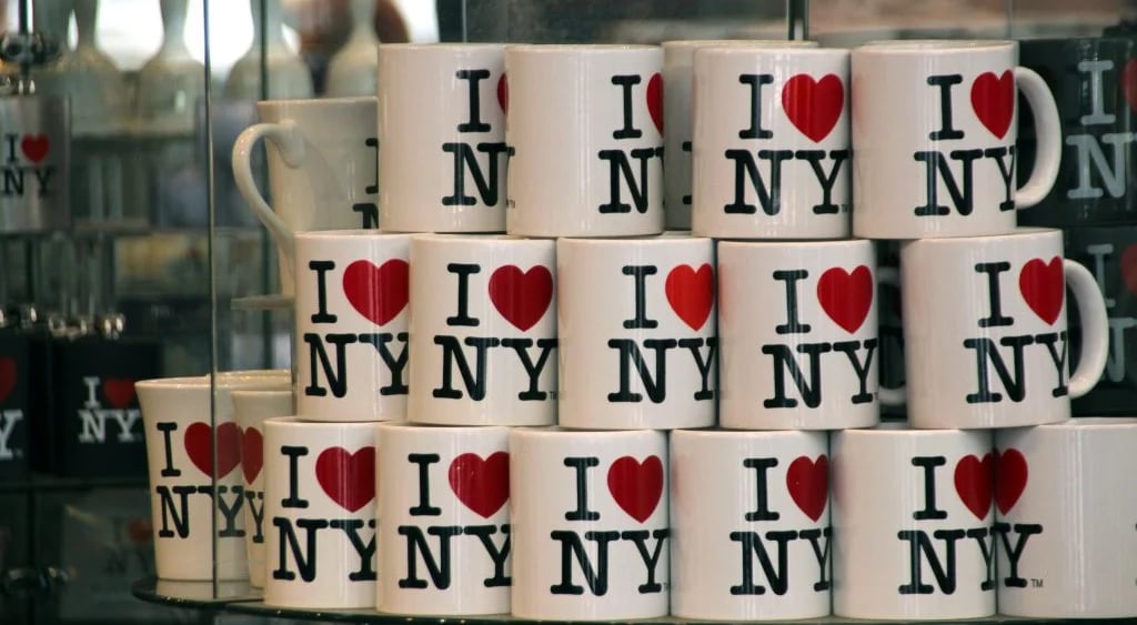 I Love New York Logo Glaser Mugs FEVR Motion Graphics Services New York