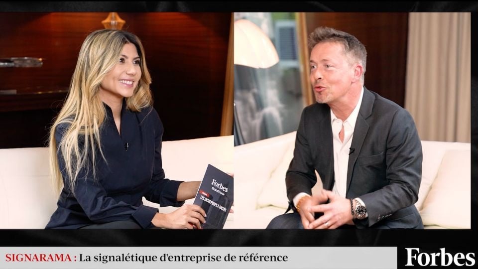 Philippe Duvignac et Alexia Borg - ITW pour Signarama France sur Forbes France - Taliju