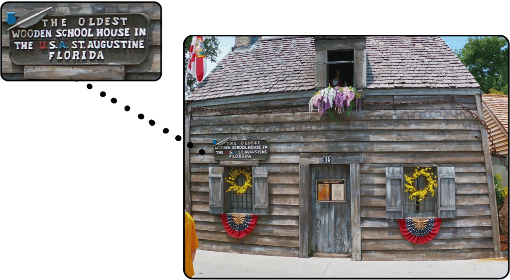 oldest schoolhouse in the USA - St Augustine, Florida
