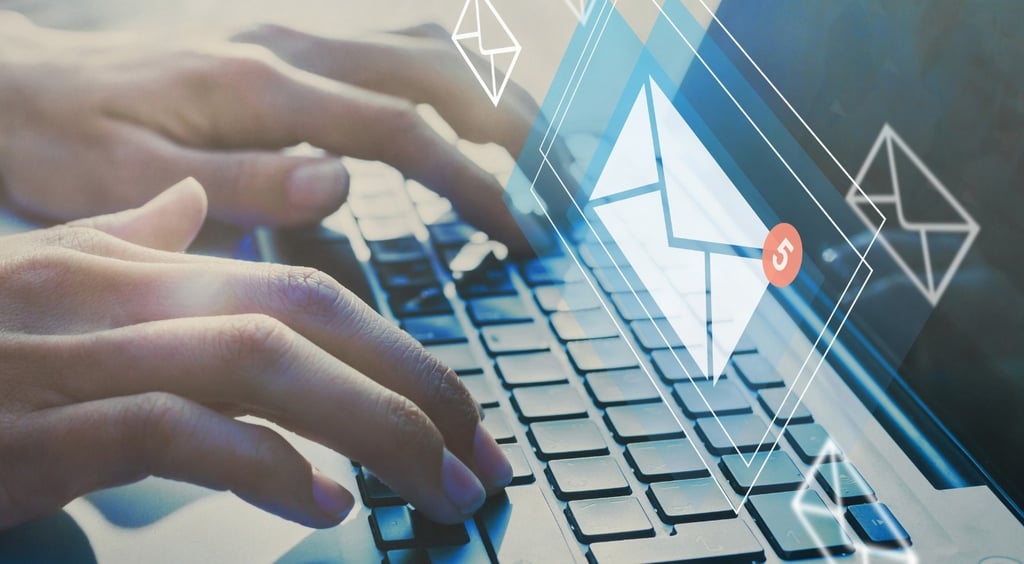 a person typing on a laptop computer keyboard-Diploma In Digital Marketing